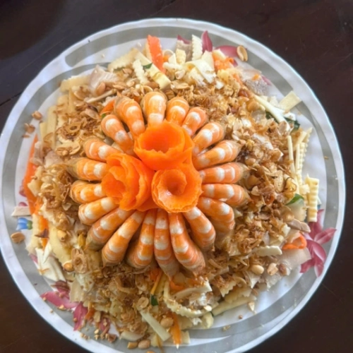 GỎI TÔM THỊT