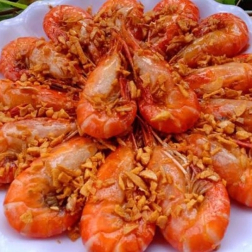 TÔM CHÁY TỎI
