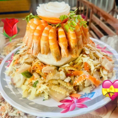 GỎI TÔM THỊT 